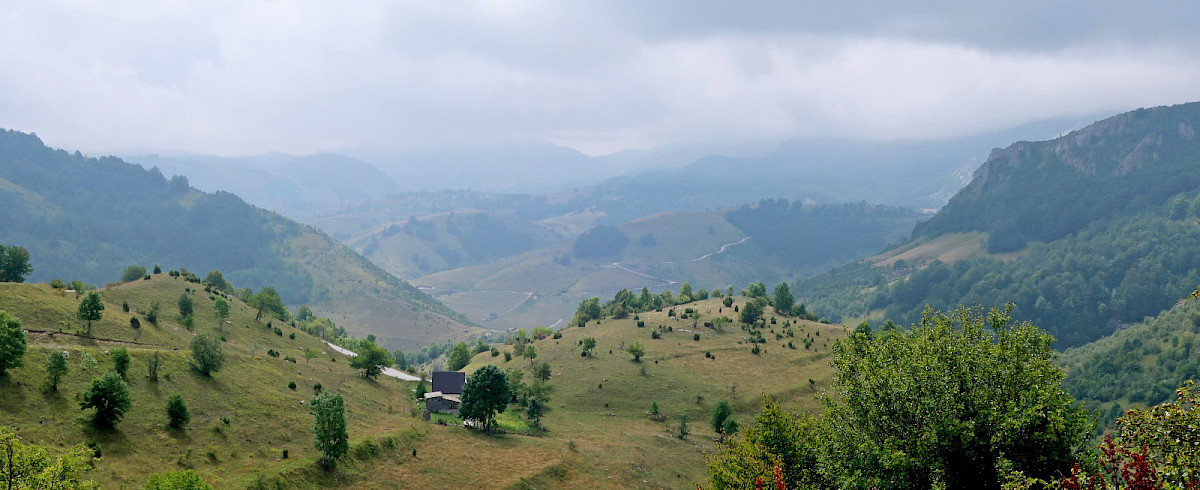 paysages à proximité d'Umoljani
